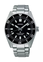 Seiko 精工 Prospex 1965 Heritage 潛水員 3 天 300 m 海灣黑色錶盤不鏽鋼錶帶自動錶 SPB453J1