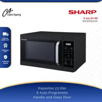 SHARP MICROWAVE OVEN 23L 23 LITER SHARP R-223 DA-BK R 223 DA BK R 223 DABK R223DABK R223 DABK R223DA