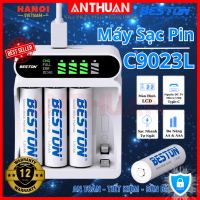 [Đang sale lớn] Máy Sạc BESTON C9023L và pin sạc AA (2A) AAA (3A) C9023 - Bộ Sạc thông minh tự ngắt 