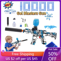 Electric Gel Ball Gun Toy Water Ball Automatic 10000 Hydrogel Outdoor Shooting Game Guns Children festival Kid gift Toy