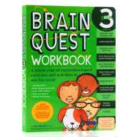 Brain Quest Workbook Grade 3 Primary School Original English Textbook Exercises Activities Fun to be Smart for Kids Age 8-9