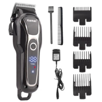 High Quality Professional kemei Electric Hair Clippers For Salon Barber Hair Trimmer KEMEI KM-1990 Rechargeable