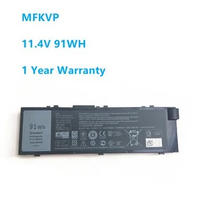 MFKVP Laptop Battery For Dell Precision 7510 7520 7710 7720 M7710 M7510 T05W1 1G9VM GR5D3 0FNY7 M28DH 11.4V 91WH