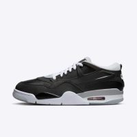 【NIKE 耐吉】Air Jordan 4 RM 男 運動休閒鞋 喬丹 AJ4 氣墊 緩震 黑灰白(HV5184-010)