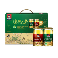【桂格】養氣人蔘滋補禮盒60ml×8入(養氣人蔘60ml×4入+高麗人蔘60ml×4入 禮盒/送禮推薦)