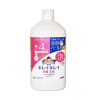 【LION 獅王】趣淨洗手慕斯補充瓶800ml#清爽柑橘(★平行輸入)