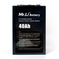 12v 40AH NMC li ion battery pack rechargeable lithium