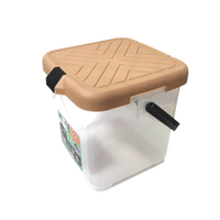 【台灣製 月光寶盒RV多功能桶《奶茶色》】P888K/可承重/置物桶/洗車桶/收納桶/萬用桶
