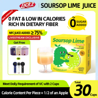 [LIVESTREAM EXCLUSIVE] LICKZ JUICE Soursop Lime Juice Beverage Concentrate Bundle - 30 Sachets with 