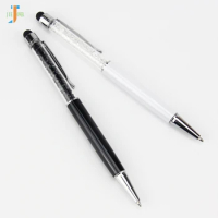 2 In 1 Luxury Diamond Crystal Capacitive Stylus Touch Screen Pen for Ipad Pro 9.7 Xiaomi Mi Pad 4 Tablet Smartphone 800pcs/lot