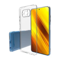 High Quality Clear Phone Case for Xiaomi POCO X3 Pro NFC GT Camera Protect Soft Transparent Back Cover POCOX3 X3Pro X3NFC X3GT