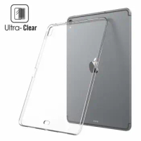 Case for iPad Pro 12.9 2021 M1 2020 Soft Flexible Bumper Clear TPU Rubber Back Cover Protector for iPad 12.9 2015/2017/2018 case