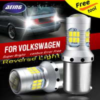 2×LED Reverse Light Blub 1156 P21W Canbus Backup Lamp For VW Beetle Golf 4 5 Jetta Passat GTI Rabbit Eos Amarok Polo Bora Touran
