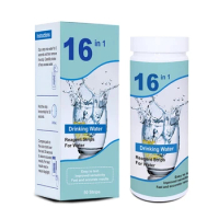 Homes Water Quality Test for Tap Easy Use 16 in 1Drinking Water Test Kits Strips L21C