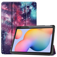 Case for Samsung Galaxy Tab S6 Lite 2024 Tablet Cover with Pencil Holder TPU Back Shell Funda For Galaxy Tab S6 Lite 10.4 inch