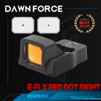 New E-FLX Min Red Dot Relfex Sight 3 MOA Holographic Sight Optics with Full Original Markings for Hunting Milspec Tactical