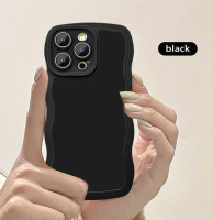 INFINIX NOTE 30 CASE GELOMBANG HITAM