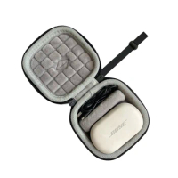 Portable Storage Box Hard Shell Protection Bag Carrying Case for Bose Quietcomfort QC Earbuds True Wireless Bluetooth Headset