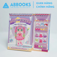 Sách -Sticker Bóc Dán Idol Star Academy - Học Viện Thời Trang Happy Fashion Show - ABBOOKS