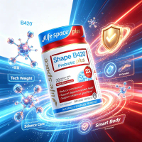【Buy 3 get 1 free】 Life Space Shape B420 Probiotic Extra Strength 50 Capsules