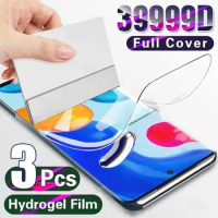 3pcs Hydrogel Film Screen Protector For Motorola Moto Edge 40 Pro/Edge 30/Edge 30 Ultra/Edge 30 Fusion