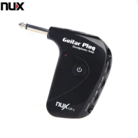 Portable Mini Headphone Amp NUX GP-1 Electric Guitar Plug Headphone Amp Built-in Distortion Effect Built-in with Classic British
