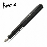 預購商品 德國 KAWECO SKYLINE Sport 系列鋼筆 0.7mm 黑色 F尖  4250278608804 /支