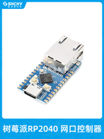 樹莓派RP2040芯片開發板微控制器 板載CH9120 ETH/RJ45網口模塊[領邦五金配件]