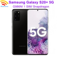 Original Samsung Galaxy S20 Plus S20+ 5G G986N 12GB RAM 256GB ROM 6.7" NFC Snapdragon Octa Core Unlocked 5G Mobile Phone