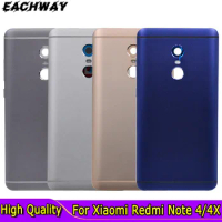Note 4 / 4X Battery Back Cover For Xiaomi Redmi Redmi Note 4X Battery Back Case Note4 Global Version Housing Volume buttons 4 X