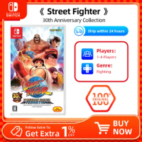 Street Fighter -30th Anniversary Collection-  Nintendo Switch Games Cartridge Physical Card Adventure for Switch OLED