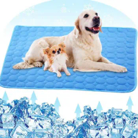 Dog Cooling Pad Pet Cooling Mat Dog Cooling Mat Washable Non Slip Summer Pet Outdoor Sleeping Bed Dog Cooling Mat Pet Summer bed