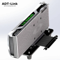 GTX GPU Graphics Card Base ATX Case PCI-e External Built-in Bracket GTX1080TI Gen3.0 PCIe 16x To 16x Riser Extender Cable ADT
