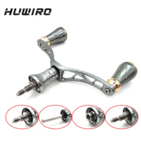 Lightweight Metal Dual-grip Handle for SHIMANO and DAIWA Spinning Fishing Reel Knobs with Bearings Fishing Reel Double Handles