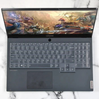 Silicone laptop keyboard cover skin Protector For Lenovo Legion S7 7i 7 16ARHA7 / Lenovo Legion 7 Gen 7 2022 16achg6 16 inch