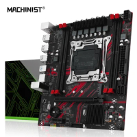 MACHINIST X99 PR8 Motherboard LGA 2011-3 slot suport Xeon CPU E5 2666 V3/2673/2696 V3 Processor DDR3 RAM NVME M.2 USB 3.0