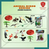 Hewan Karet Binatang replika Mainan Animal World farm laut insect bird sea Birds