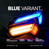 JPA Stoplamp Lampu Belakang Led Cbr250RR Dan Cbr150R Biru
