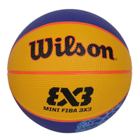 WILSON FIBA 3X3 指定用球 PARIS橡膠籃球 #3(3號球「WZ3015101XB3」≡排汗專家≡