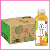 農夫山泉茶兀果味茶飲柚子綠茶500ml*15瓶