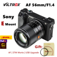 Viltrox 56mm f1.4 STM Autofocus APS-C lens for Sony E-mount Mirrorless Cameras A7M3 A9 A7RII A7C A7RIII A7RIV