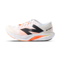 【NEW BALANCE】FuelCell Rebel v4 男鞋 白橘色 2E寬楦 緩震 跑鞋 慢跑鞋 MFCXCN4