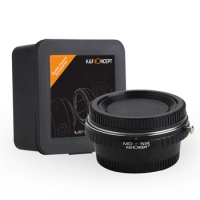 K&amp;F Concept Lens Adapter for Minolta MD mount lens to Nikon F D5300 D5600 D750 D780 D810 D850 Df D5 D6