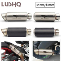 Exhaust Motorcycle Motocross Escape Moto Muffler Project For SUZUKI gn 125 burgman 125 gsxr 1000 k9 gsx s 750 gladius 650 gs500
