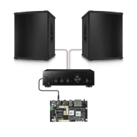 Up2Stream Pro V3 Wireless Audio Receiver Board Bluetooth Audio Recei Wireless Stereo Music Module Multiroom DIY WIFI Audio Board