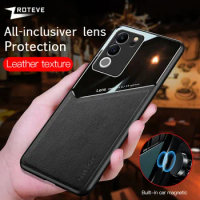 For VivoV29 Pro Case Zroteve Leather Texture Soft Frame PC Cover For Vivo V29 Lite V27 Pro V29E V29Lite VivoV29E 5G Phone Cases