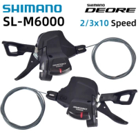 SHIMANO DEORE M6000 SHIFTER Mountain Bike Shifting Lever SL-M6000 L/R 2/3x10speed Original Parts