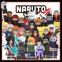 Naruto Đồ Chơi Lắp Ráp Mô Hình Naruto Uchiha Madara Sasuke Obito Nhân vật lắp ráp làng lá WM6107