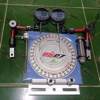 alat dial motor balap digital dialindikator set busur derajat