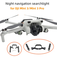 for DJI Mini 3 Pro/Mini 3 Searchlight LED Night Flight Signal Light Flashlight Dual Light Kit for DJI Mini 3 Pro Drone Accessory